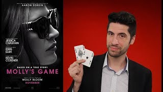 Mollys Game  Movie Review [upl. by Drucie633]