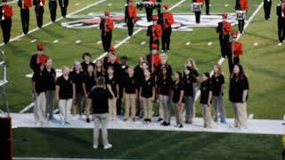 2 20241011 Bonner Springs High School PreGame Show  Clark Middle School Choir [upl. by Waverly39]