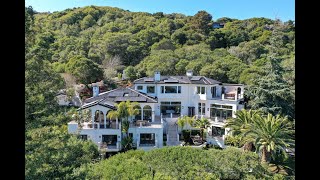 Sophisticated Modern Estate in Tiburon California  Sothebys International Realty [upl. by Yroger109]