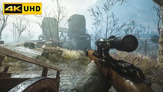 THE RHINE  WW2 Ending  Realistic Immersive Ultra Graphics Gameplay 4K 60FPS UHD Call of Duty [upl. by Airdnax633]