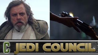 Collider Jedi Council  Mark Hamill Confirms Original Opening of The Force Awakens [upl. by Nico841]