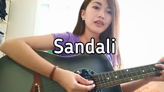 Sandali  Because in Stephany Maglalangs cover style Acoustic Cover by Mariel Jadeeee [upl. by Litta]