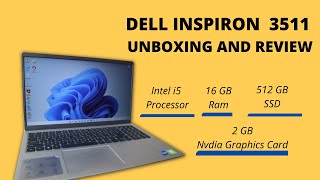 Dell Inspiron 3511  Unboxing and First review  Newly Launched bestlaptops2022 gaminglaptop [upl. by Hamlin]