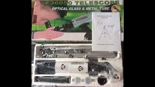 Unboxing Astronomical Telescope For Beginners F36050 [upl. by Marigolda]