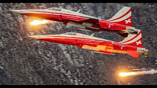 AXALP 23 PATROUILLE SUISSE IN THEIR NATURAL HABITAT [upl. by Haik]