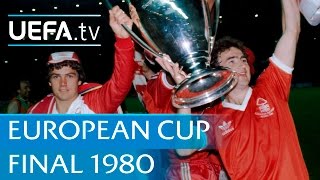 1980 final highlights Nottingham Forest 10 Hamburg [upl. by Nodnahs724]