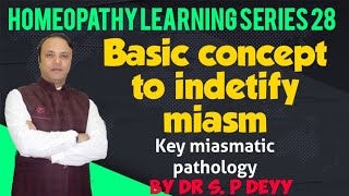 Basic pathologies of Miasms  The key to indentify the miasms [upl. by Acimat186]