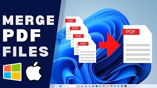 How To Merge PDF Files Into One [upl. by Ecirtam]