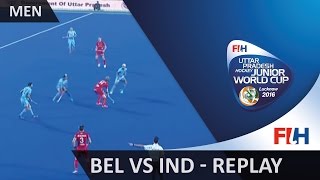 Belgium v India  Men’s Hockey Junior World Cup Lucknow 2016 [upl. by Wein319]