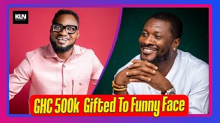 Asamoah Gyan Gifts Funny Face Ghc 500k After He nsulted Shatta Wale amp Medikal [upl. by Charo]