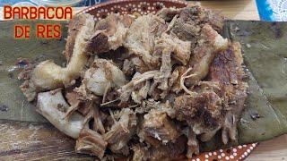 Barbacoa de res casera en vaporera con consomé  a vapor receta casera fácil✅😋 [upl. by Dusa578]