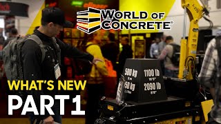 New Interesting amp Cool  World of Concrete Show 2024 [upl. by Pax]