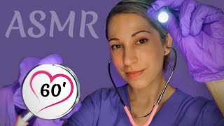 Clínica ASMR  Te reviso de Todo un poco  1 hora Roleplay realista médico  SusurrosdelSurr [upl. by Bolling]