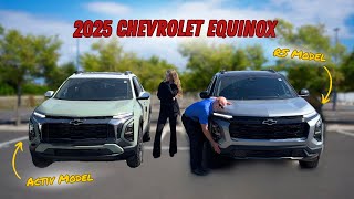 The 2025 Chevrolet Equinox RS Model vs Activ Model  Trent Mazerolle [upl. by Omlesna]