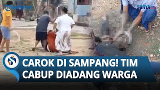 SAMPANG MENCEKAM CAROK Lagilagi Terjadi Rombongan Cabup Diadang Warga Saksi Pilkada Tewas [upl. by Atena]