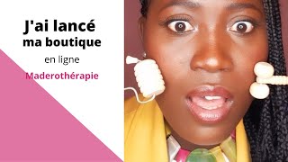 Maderotherapie visage  Jai lancé ma boutique en ligne  Code promo [upl. by Lutero]