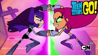 Starfire Vs Blackfire  Teen Titans GO 405 Subs Special [upl. by Aerised]