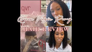 Queen Virgin Remy Hair Review [upl. by Selec]