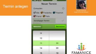 So funktioniert der Familienkalender in der FAMANICEApp [upl. by Gentes416]