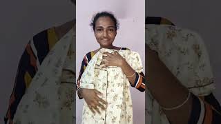 Meesho nightwear and saree reviewkalpana thinks and vlogs [upl. by Adiaros]