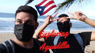 Top Things to do in Aguadilla Puerto Rico  Secret Beach Puerto Rico Travel Food Vlog [upl. by Nwahsar]