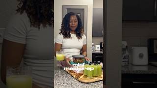 MINI MEAL PREP  healthyrecipes juicerecipe mealprepideas mealinspo mealprep [upl. by Scornik]