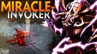 DONT MISS THIS MIRACLE INVOKER INCREDIBLE GAME  Dota 2 Invoker [upl. by Gnat840]