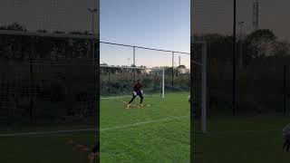 Day232  keeper training footballtraining [upl. by Yasdnil]