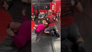 Leg work for the body lock pass [upl. by Ahsoj]