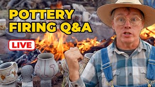 Pottery Firing QampA  Ancient Pottery Livestream [upl. by Oglesby]