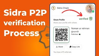 sidra p2p kyc verification  sidra kyc verification  How to do sidra p2p verification [upl. by Euqirdor]