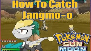 How to Catch JANGMOO and HAKAMOO in Pokemon Sun and Moon [upl. by Grath]