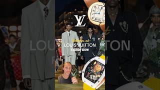 Watches at the Louis Vuitton Fashion Show shorts louisvuitton [upl. by Bullen]