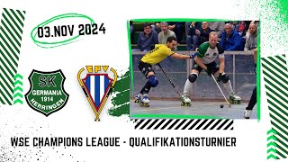 SK Germania Herringen vs CP Voltrega  WSE Champions League Qualification Round 03112024 [upl. by Name]