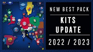 PES 2013  New Best Pack Kits Update • 2022  2023 • HD [upl. by Wirth]