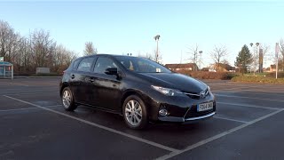 2014 Toyota Auris 16 Valvematic Icon StartUp and Full Vehicle Tour [upl. by Ecadnak]