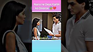 kartik naira mohsinkhan😰💔 shivangijoshi yerishtakyakehlatahai youtubeshorts trending shorts [upl. by Anelleh]