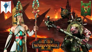 What Happens When the Two Best Players in the World Face off on Total War Warhammer 2 [upl. by Leira]