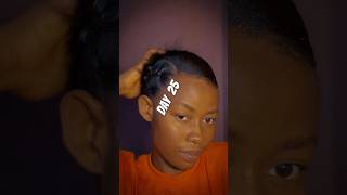 Styling my hair without gel hairstyles simplehairstyle naturalhair hairtutorial haircare viral [upl. by Bernice]