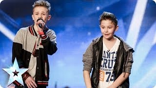 Bars amp Melody  Simon Cowells Golden Buzzer act  Britains Got Talent 2014 [upl. by Atirrehs]