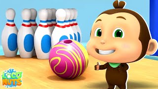 Bowling Competition  More Animated Cartoon Videos And Kids Shows [upl. by Codel]