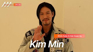 AAA 2024 LINEUP Kim Min 김민 English Ver  Asia Artist Awards IN BANGKOK AAA AAA2024 [upl. by Jonny219]