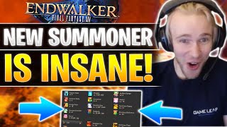 NEW ENDWALKER SUMMONER First Impressions  My Brain is MELTING  FFXIV EW Cobrak Reaction [upl. by Castra]