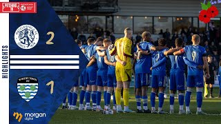 Highlights Macclesfield FC 21 Whitby Town [upl. by Seiber797]