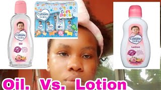 Cussons baby oil and lotion review skincare [upl. by Natfa]