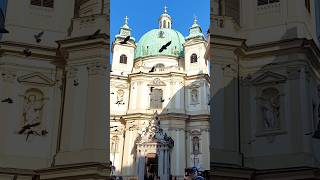 Vienna 🇦🇹 Austria St Peters Church 2024 vienna austria travel dianam88 shorts youtubeshorts [upl. by Xirdnek714]