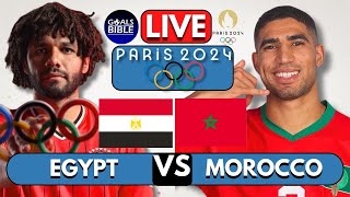 🔴EGYPT vs MOROCCO LIVE  Paris Olympics 2024  Full Match LIVE Today [upl. by Tteirrah181]