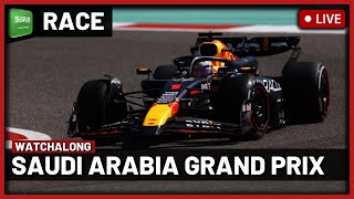 F1 Live Saudi Arabia GP Race  Watchalong  Live Timings  Commentary [upl. by Edroi]