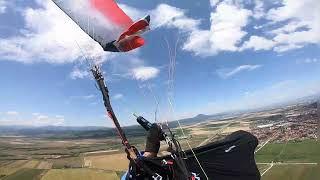 381 Paragliding incident  video analysis [upl. by Atinehc]