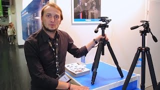 Velbon Pro Geo W640 statiiv ja igatpidi loodis PHD66Q pea Photokina 2014 fotomessil [upl. by Sebastien985]